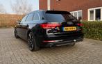 Audi A4 Avant 2.0 TFSI 190PK Automaat – Goed onderhouden, Stof, 1435 kg, A4, Zwart