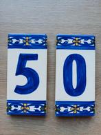 Huisnummers tegeltjes, Ophalen of Verzenden