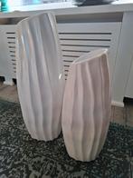 Vazen rivera maison wit parelmoer, Huis en Inrichting, Ophalen, Zo goed als nieuw, Wit, 50 tot 75 cm