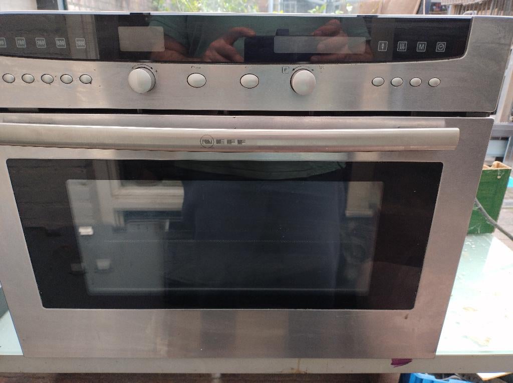 Combi magnetron, Witgoed en Apparatuur, Magnetrons, Gebruikt, Inbouw, Combimagnetron, 45 tot 60 cm, Grill, Hete lucht, Oven, Ophalen