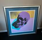 Andy Warhol large skull genummerde CMOA zeefdruk 60 x 60, Ophalen of Verzenden