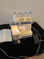 Husqvarna Huskylock 341D Lockmachine - Recent Onderhoud, Hobby en Vrije tijd, Naaimachines en Toebehoren, Ophalen, Gebruikt, Lockmachine