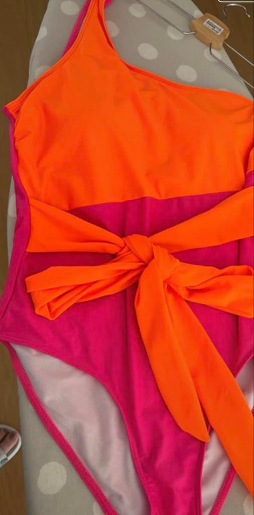 Badpak XXL - Slechts 1x gedragen, te groot, Ophalen of Verzenden, Zo goed als nieuw, Roze, Badpak