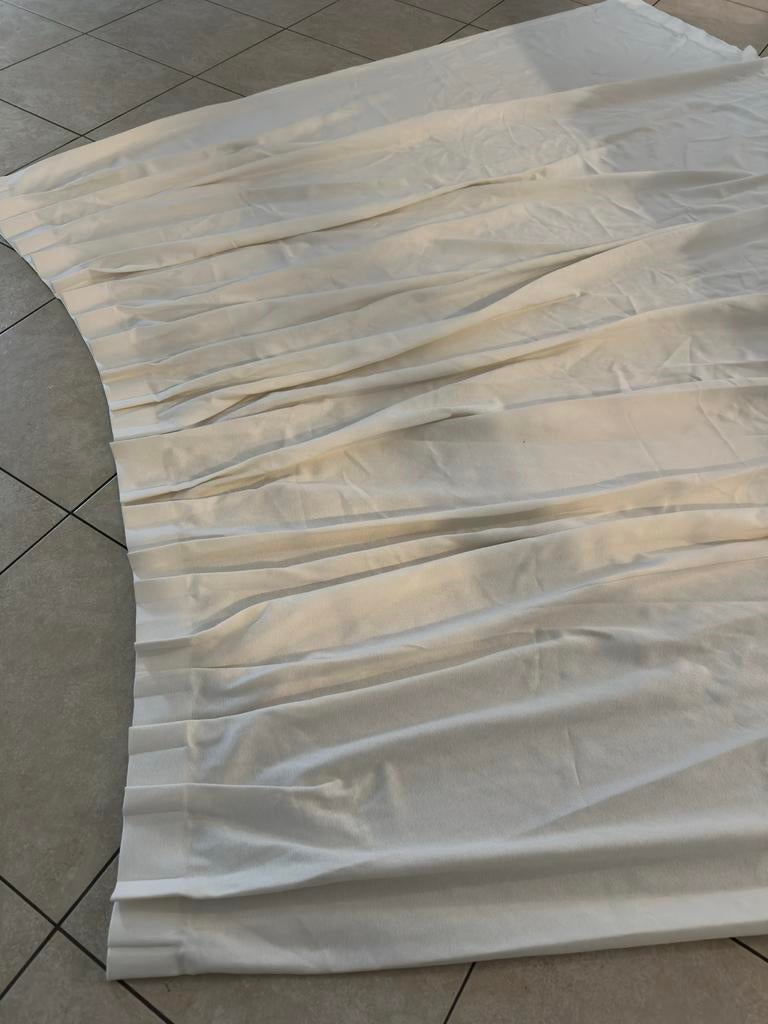 gordijn van HEMA crème kleur nieuw, 150 tot 200 cm, Nieuw, Ophalen of Verzenden, Crème