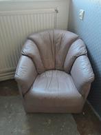 Aangeboden oud roze zit fauteuil in goede staat, Huis en Inrichting, Fauteuils, Ophalen, 75 tot 100 cm, 50 tot 75 cm