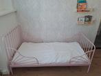 Meegroei bed roze, 70 tot 85 cm, Zo goed als nieuw, 180 cm of meer, Ophalen