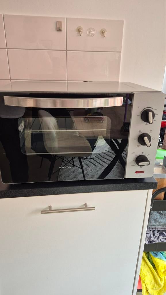 Inventum OV307S Heteluchtoven - 30L Elektrische Oven, Witgoed en Apparatuur, Ovens, Ophalen, Minder dan 45 cm, Gebruikt, Minder dan 45 cm