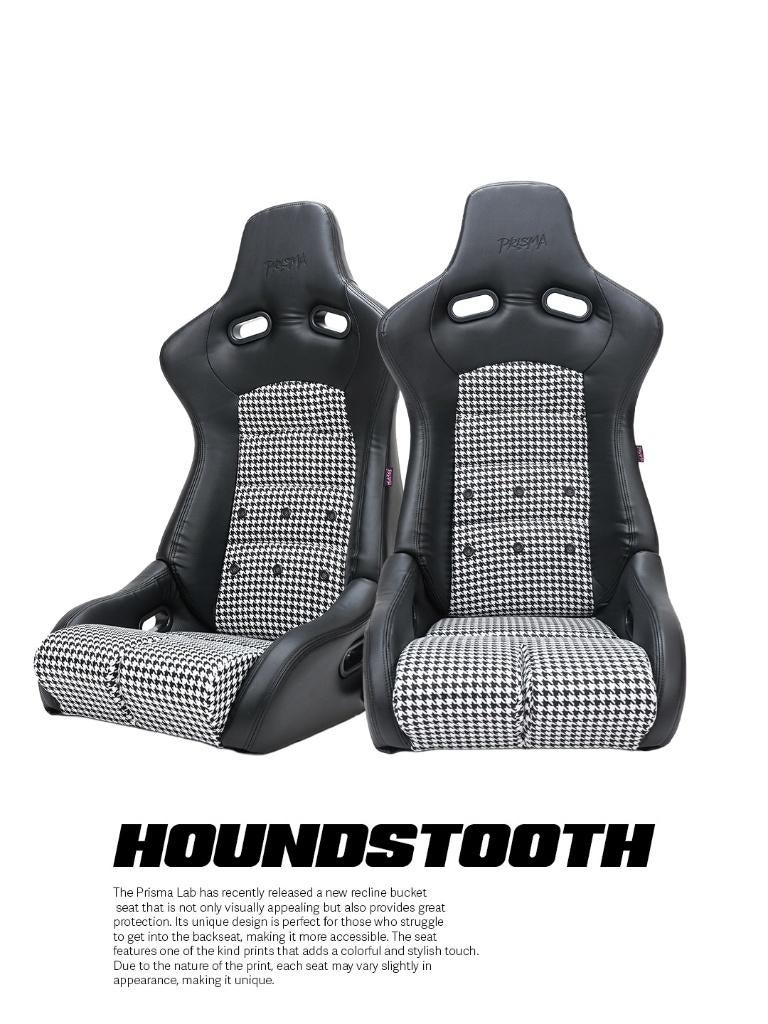 NRG Prisma Omega Verstelbare kuipstoel Sportstoel Pepita, Ophalen of Verzenden