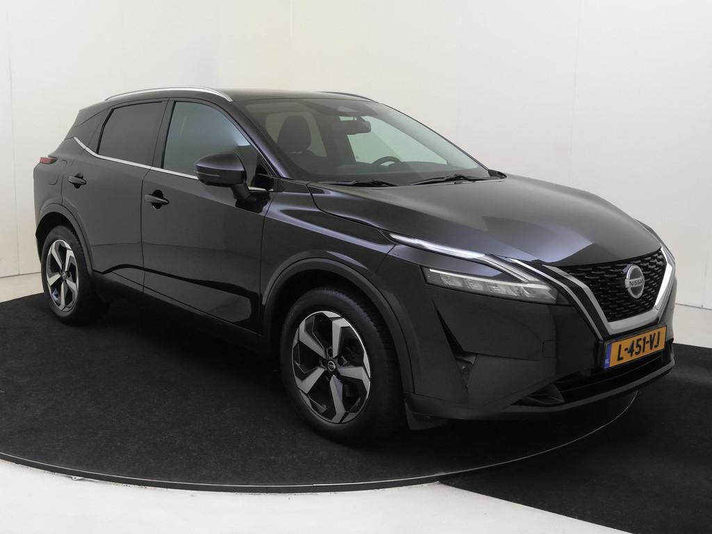 Nissan Qashqai 1.3 MHEV Xtronic Premiere Edition | airco aut, Auto's, Stof, Euro 6, Zwart, Origineel Nederlands