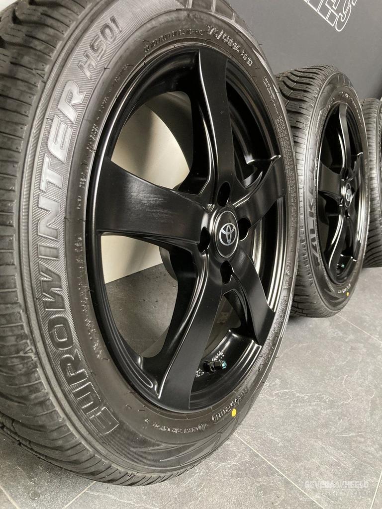 16” Toyota Yaris tot 2020 sport velgen + winterbanden 4x100, Gebruikt, 175 mm, -, Banden en Velgen