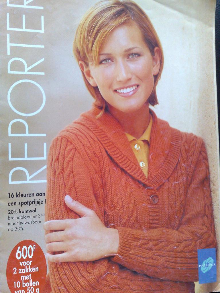 Phildar Reporter modellen & uitleg voor mannen,vrouwen,kind, Verzenden, Gebruikt, Breien, Patroon of Boek