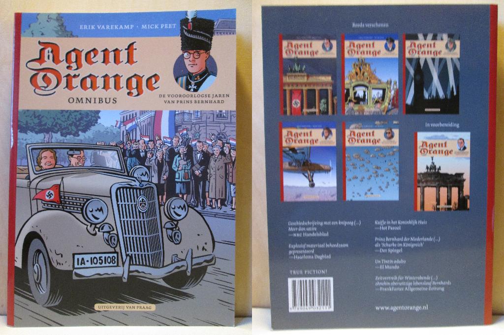 Agent Orange - De vooroorlogse jaren van Prins Bernhhard (SC, Eén stripboek, Ophalen of Verzenden, Nieuw, Erik Varekamp + Mick Peet