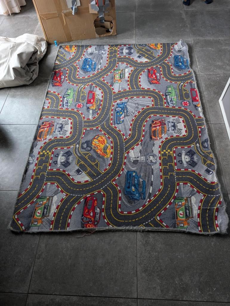 Speelkleed auto's., Ophalen of Verzenden, Gebruikt