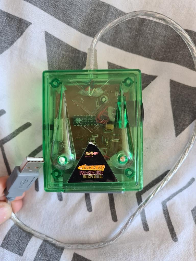 Boom PSX+N64 USB Converter - Groen, Ophalen of Verzenden