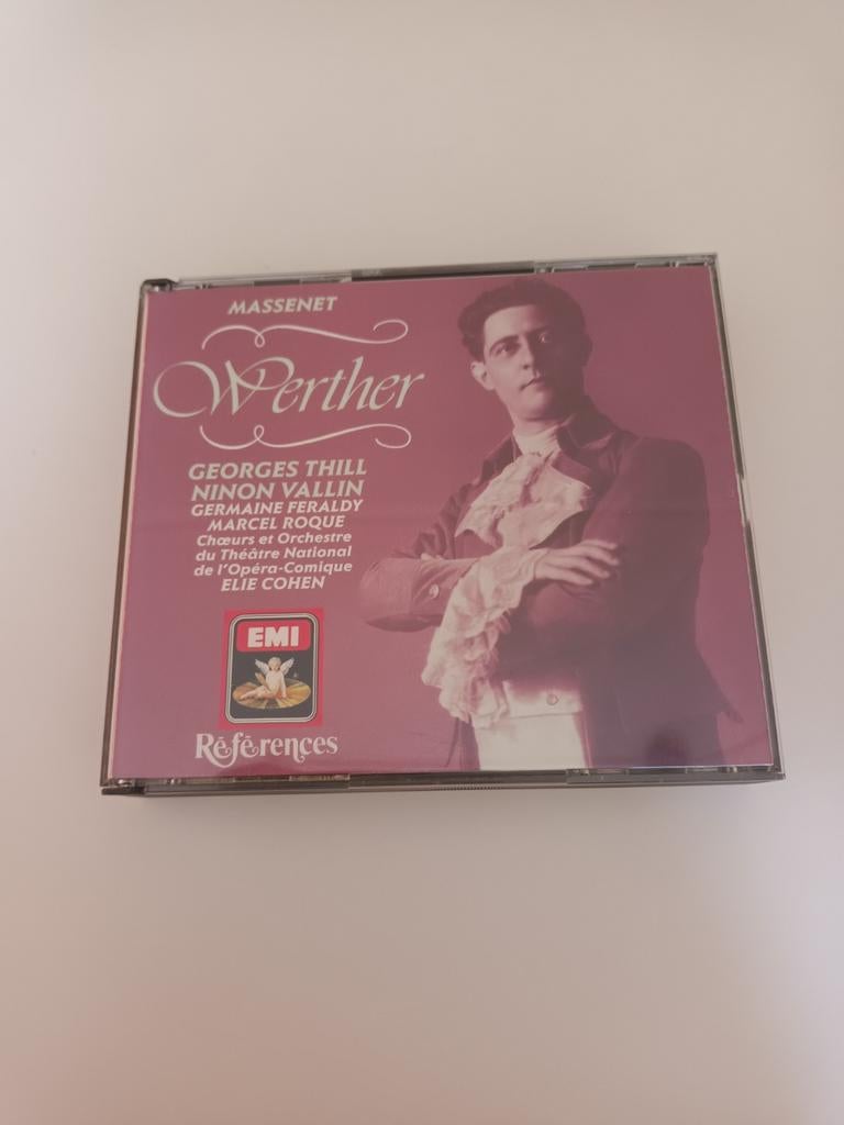 Massenet - Werther  - Georges Thill / Ninon Vallin, Ophalen of Verzenden, Zo goed als nieuw, Boxset