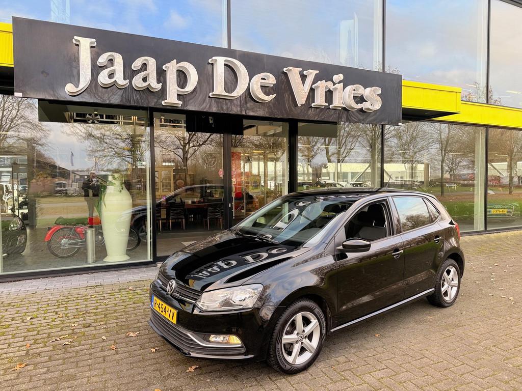 Volkswagen Polo 1.2 TSI Comfortline, Auto's, Volkswagen, Stof, 4 cilinders, Zwart, Bedrijf