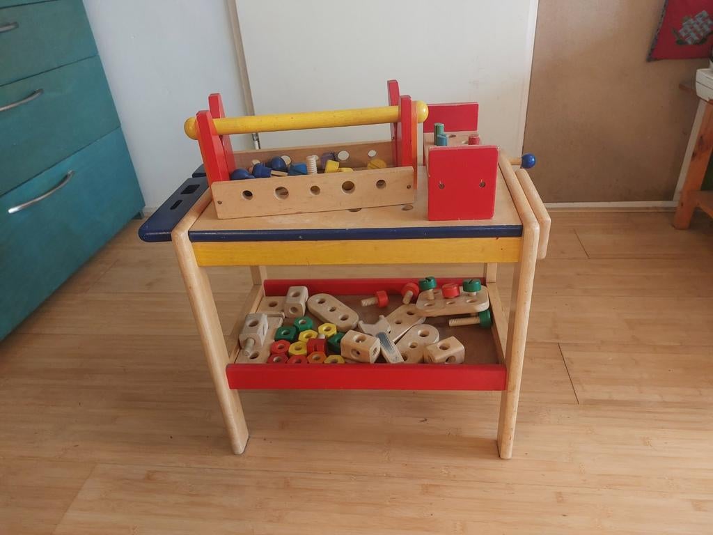 Houten speelgoedwerkbank, Ophalen, Gebruikt, Overige typen