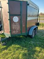 Te koop Henra vee trailer met voorlader . Voor deur hek, Dieren en Toebehoren, Meerdere dieren, Schaap