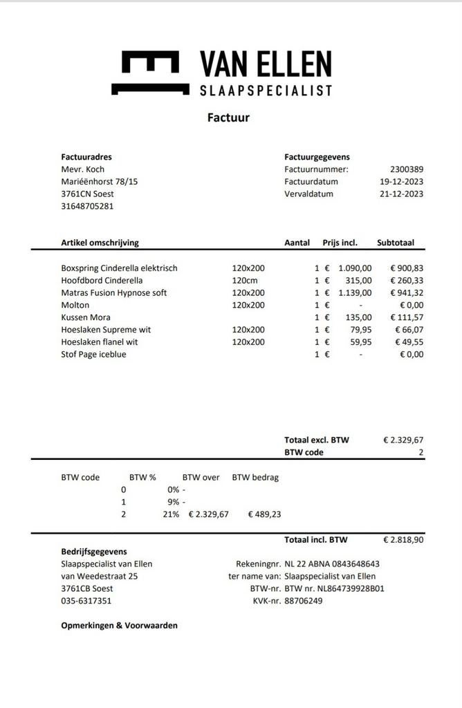 Senioren boxspring 120x200cm met hoofdbord, Ophalen, Zo goed als nieuw