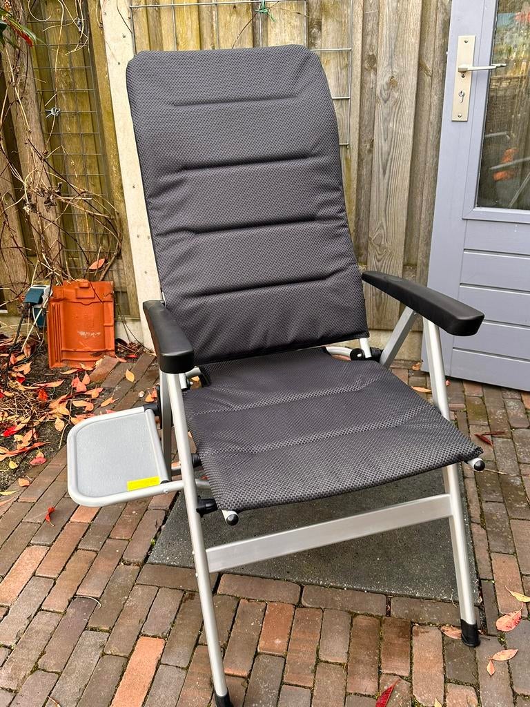 Standenstoel stoel campingstoel verstelbare verstelbaar, Caravans en Kamperen, Ophalen, Zo goed als nieuw, Campingstoel