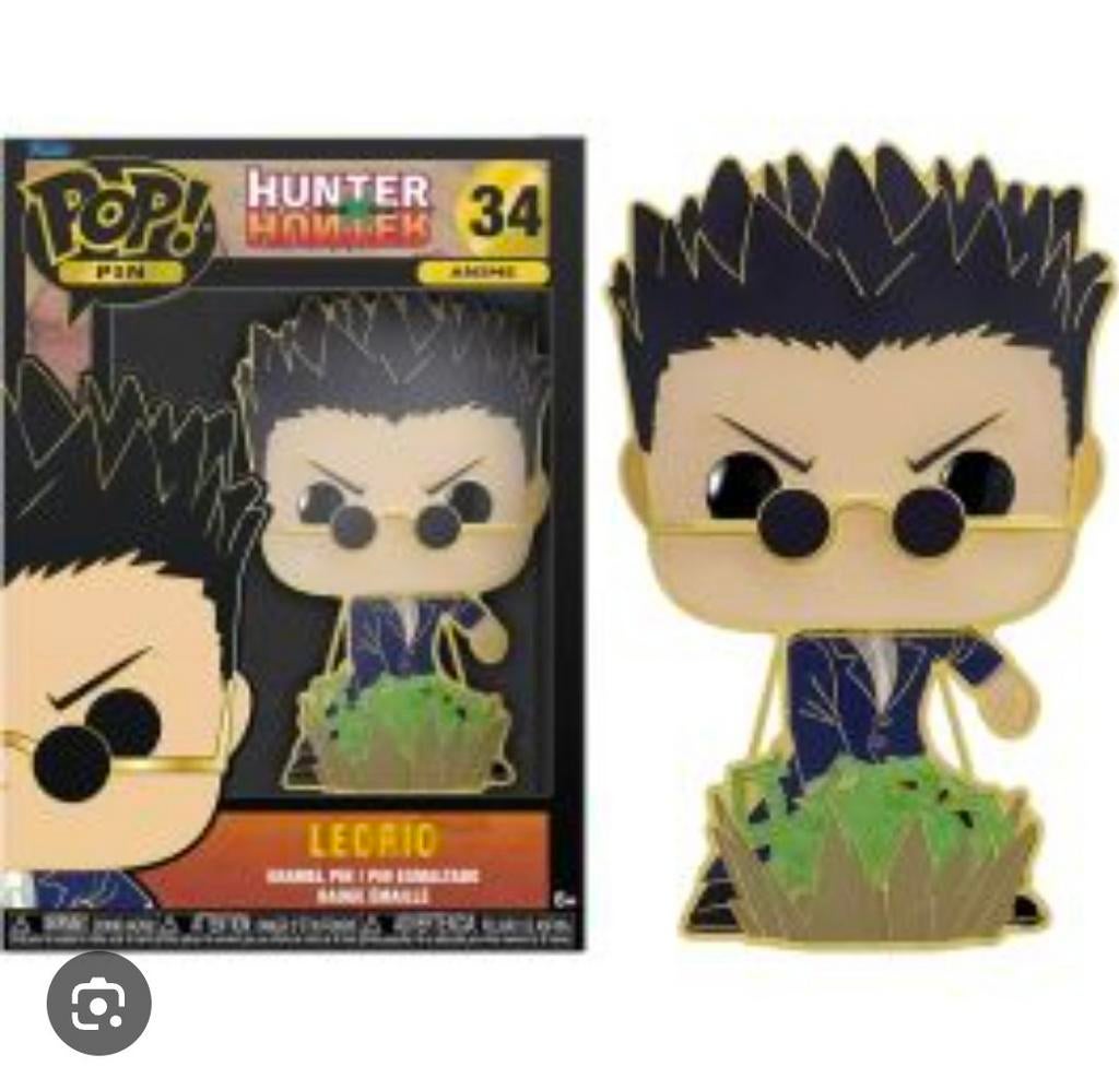 Funko Pop! Pin Hunter x Hunter Leorio #34, Verzamelen, Poppetjes en Figuurtjes, Nieuw, Ophalen