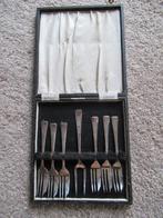BESTEK VORKJES Antiek Engels in originele doos € 40, Antiek en Kunst, Antiek | Bestek, Ophalen of Verzenden