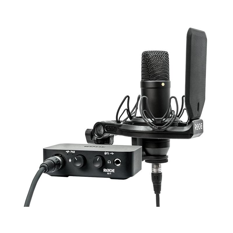 Rode NT1 + AI1 Kit studiobundel, Ophalen of Verzenden, Zo goed als nieuw, Studiomicrofoon