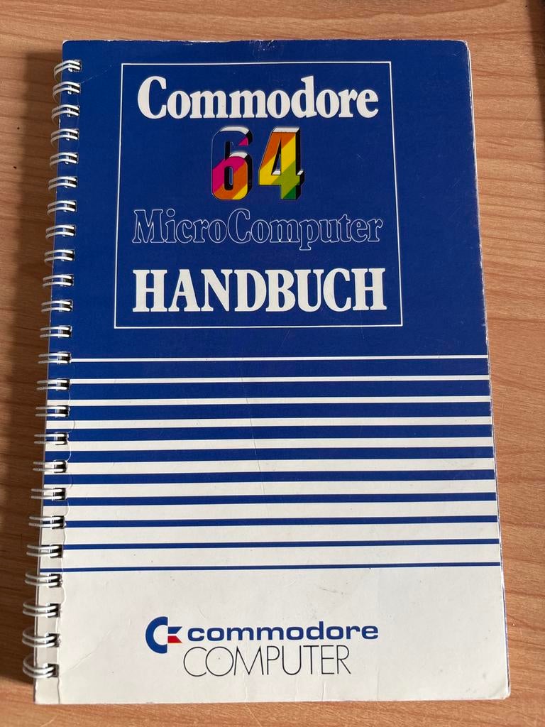 Commodore 64 MicroComputer HANDBUCH - Vintage Handleiding, Boeken, Informatica en Computer, Ophalen of Verzenden, Gelezen, Hardware