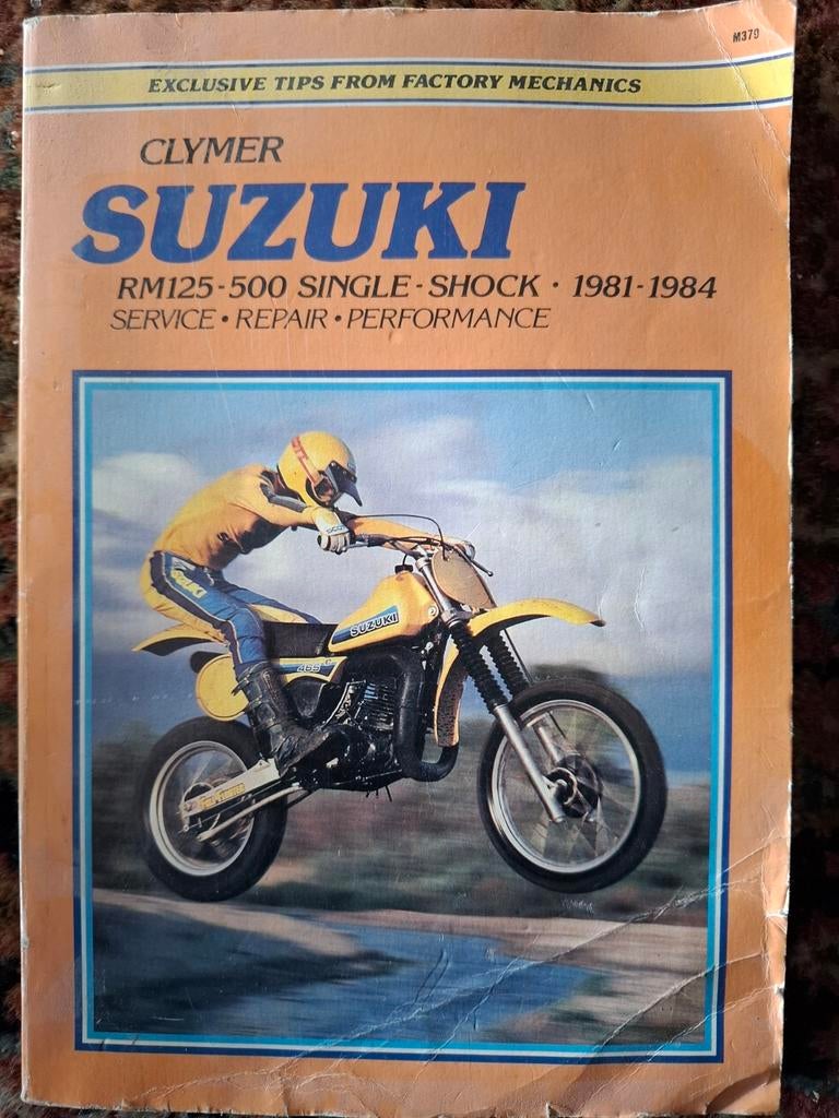 Clymer Suzuki RM125-500 Werkplaatshandboek 1981-1984, Ophalen of Verzenden