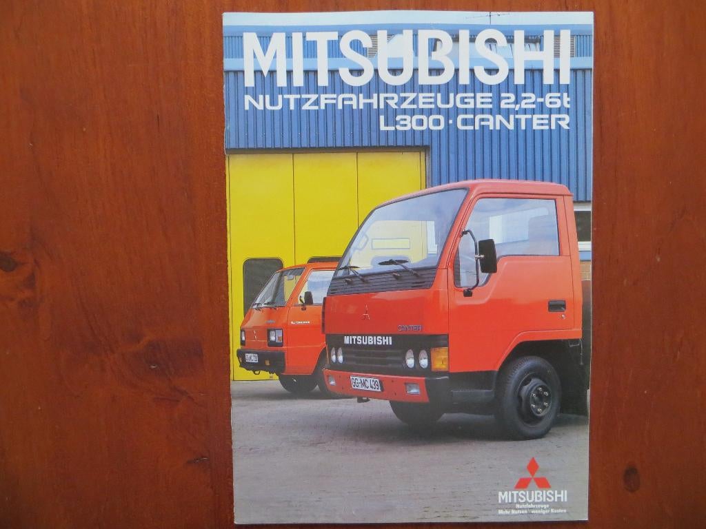 Mitsubishi Nutzfahrzeuge 2,2-6t L300, Canter (sept. 1986), Ophalen of Verzenden, Nieuw, Mitsubishi