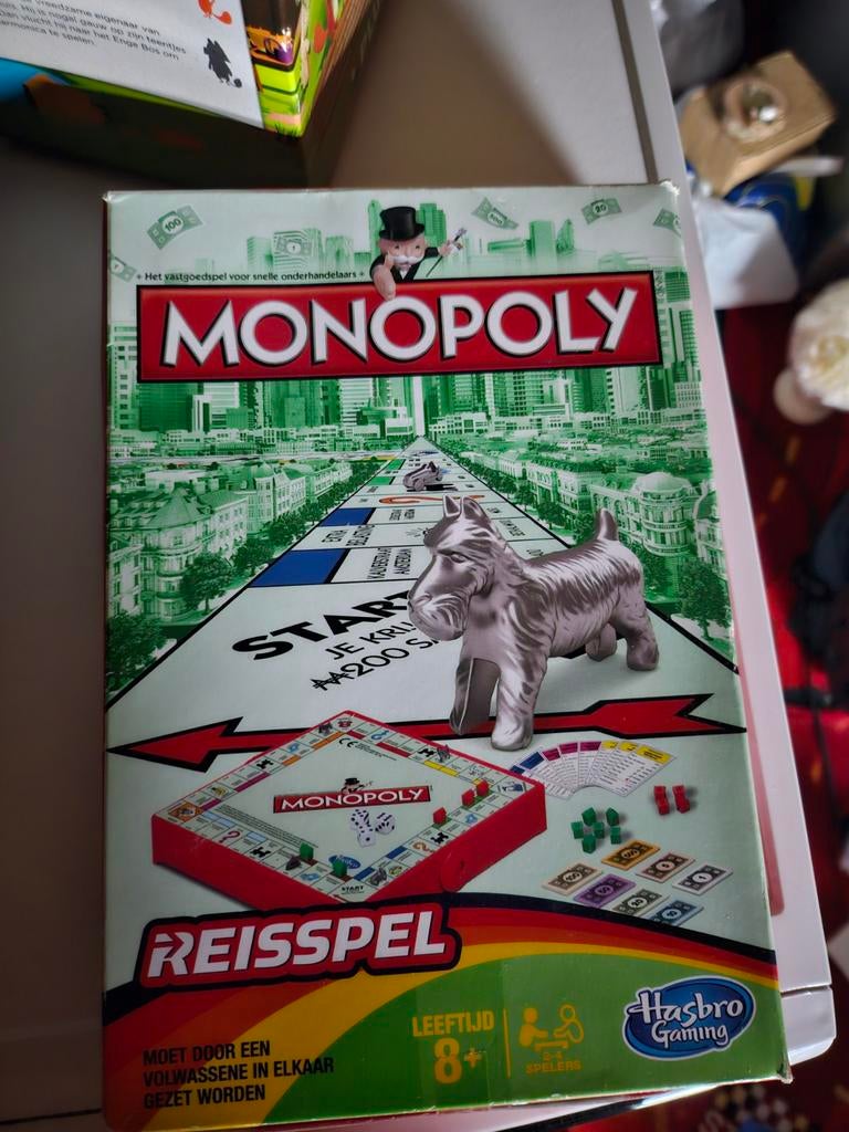 Monopoly/ reisspel, Hobby en Vrije tijd, Gezelschapsspellen | Bordspellen, Ophalen, Reisspel