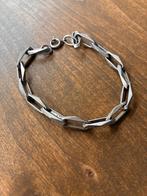 Zilveren closed for ever schakel 835 armband 15 gram, Ophalen, Gebruikt, Zilver