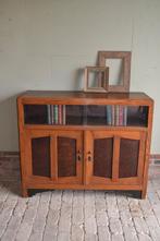 Prachtig antieke eiken Art Deco dressoir, commode, vitrine, Antiek en Kunst, Antiek | Meubels | Kasten, Verzenden
