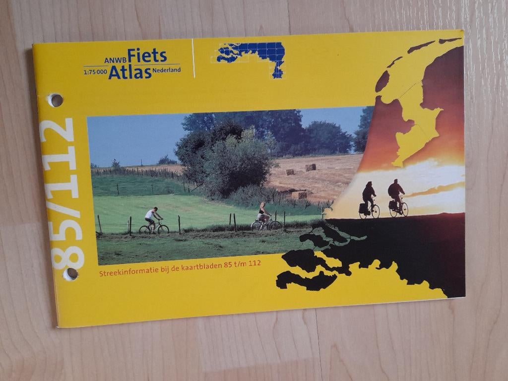 2 BOEKJES MET STREEKINFORMATIE behorend bij ANWB Fietsatlas, Ophalen of Verzenden, Zo goed als nieuw, Overige onderwerpen