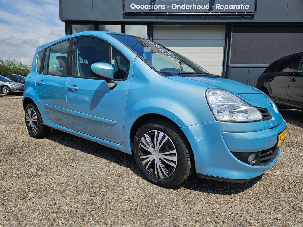 Renault Grand Modus 1.6 16v Dynamique 2010 automaat, Auto's, Renault, Stof, 4 cilinders, Grijs, Particulier