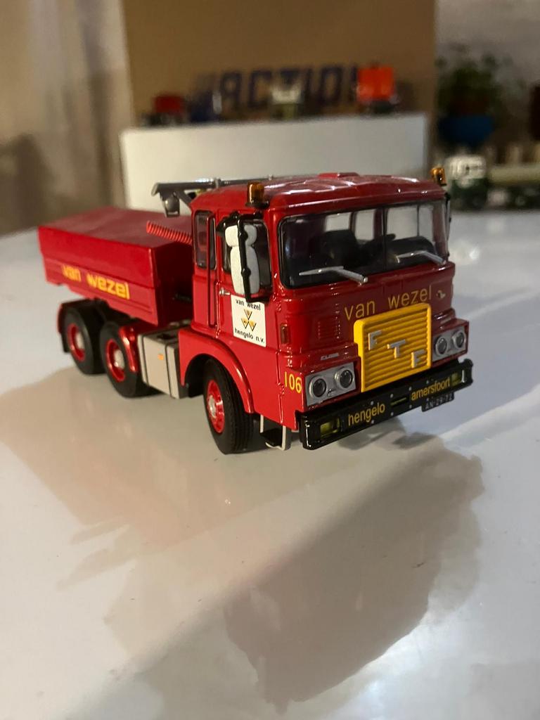 1:50 wsi van wezel ballast wagen, Verzenden, Zo goed als nieuw, Bus of Vrachtwagen, Wsi