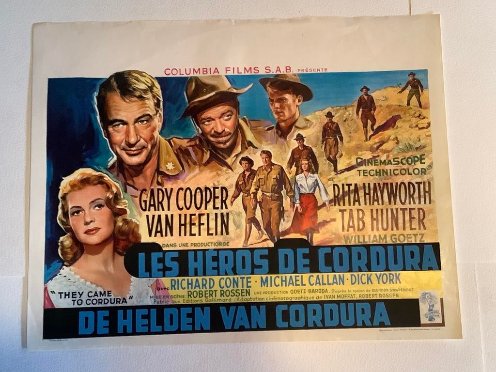 100-tal oude cinema affiches, Verzamelen, Posters, Ophalen of Verzenden, Zo goed als nieuw, Film en Tv