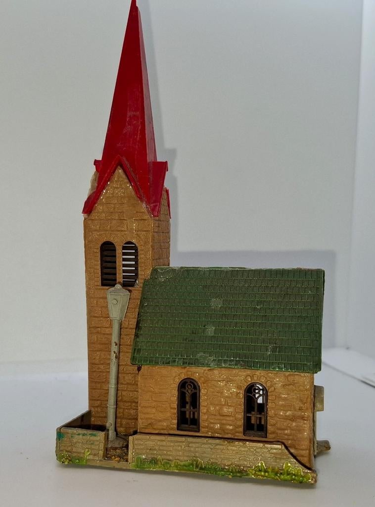 Spoor n kerk, Hobby en Vrije tijd, Modeltreinen | N-Spoor, Gebruikt, Brug, Tunnel of Gebouw, Ophalen of Verzenden, Fleischmann