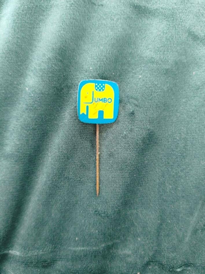 Jumbo steekspeldje, Verzenden, Gebruikt, Overige onderwerpen, Speldje of Pin