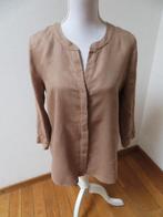 E50 linnen blouse beige maat M 38/40, Maat 38/40 (M), Beige, Ophalen of Verzenden, Onbekend