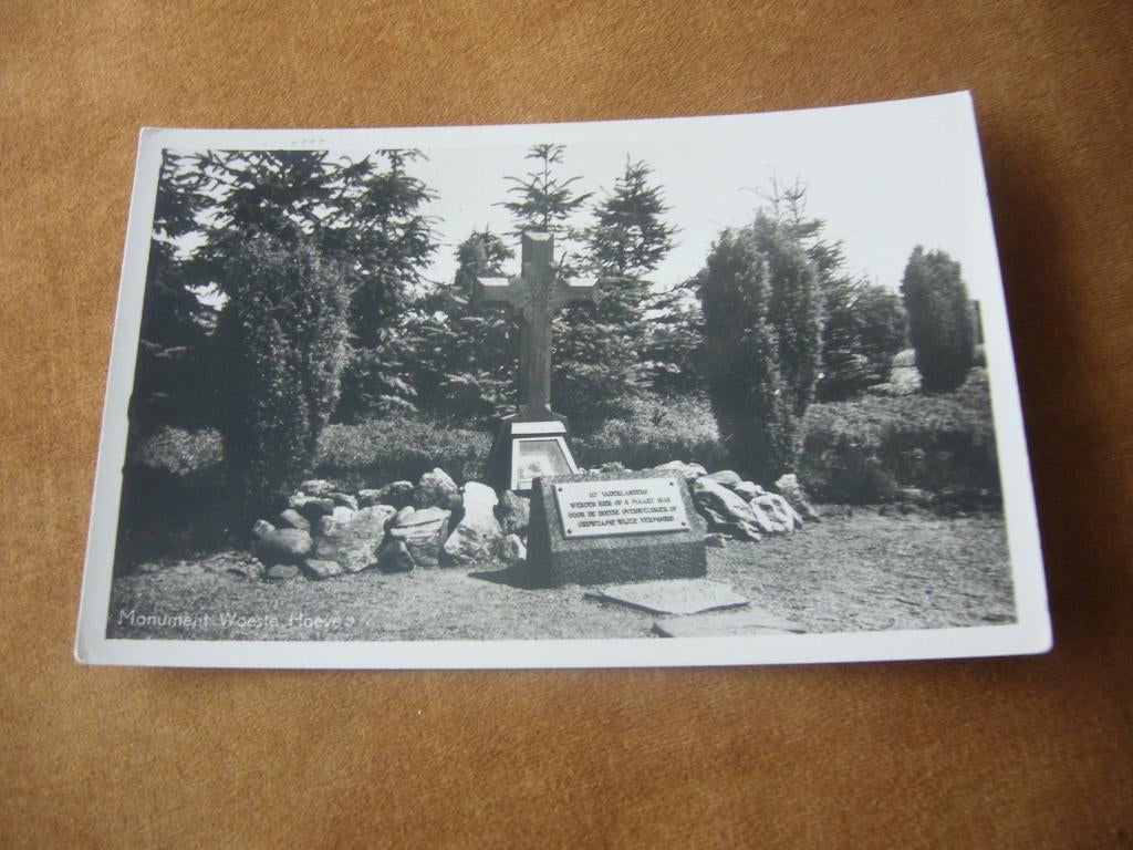 WOESTE HOEVE  =  MONUMENT, Ophalen of Verzenden, 1940 tot 1960, Gelopen