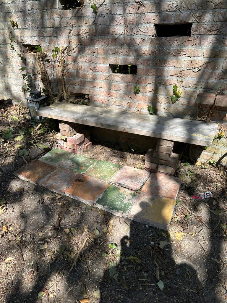 Oude estrikken 20 stuks, Doe-het-zelf en Verbouw, Ophalen, Gebruikt, Steen of Klei, Overige typen