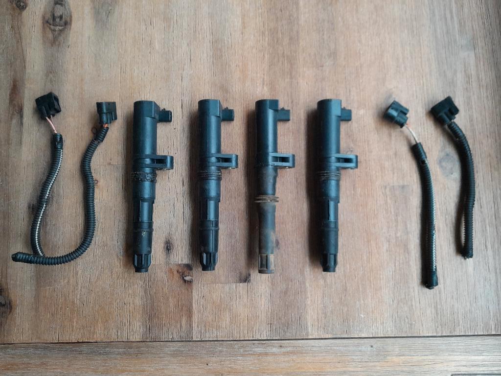 4x BOBINEPEN - RENAULT 1.4 16V - K4J770 / K4JG7 - Modus etc., Verzenden, Gebruikt, Renault