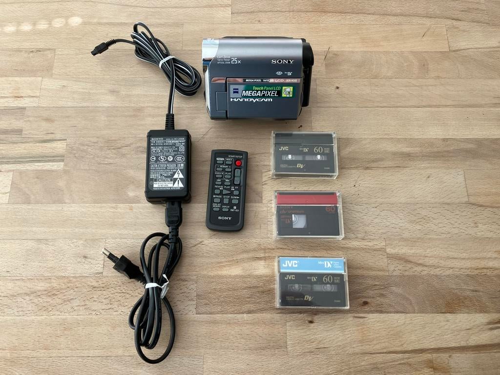 Sony DCR-HC62 mini DV handycam, Audio, Tv en Foto, Videocamera's Digitaal, Mini dv, 20x of meer, Ophalen of Verzenden, Sony