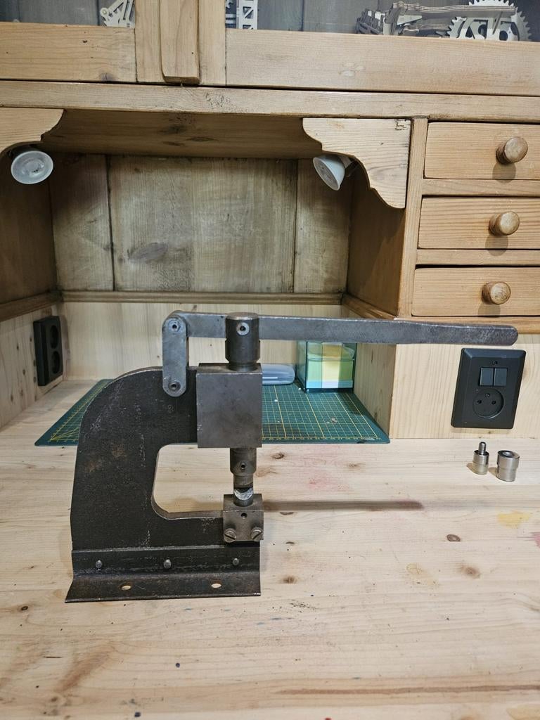 Handmatige plaatschaar - Robuust en veelzijdig, Ophalen of Verzenden, Gebruikt