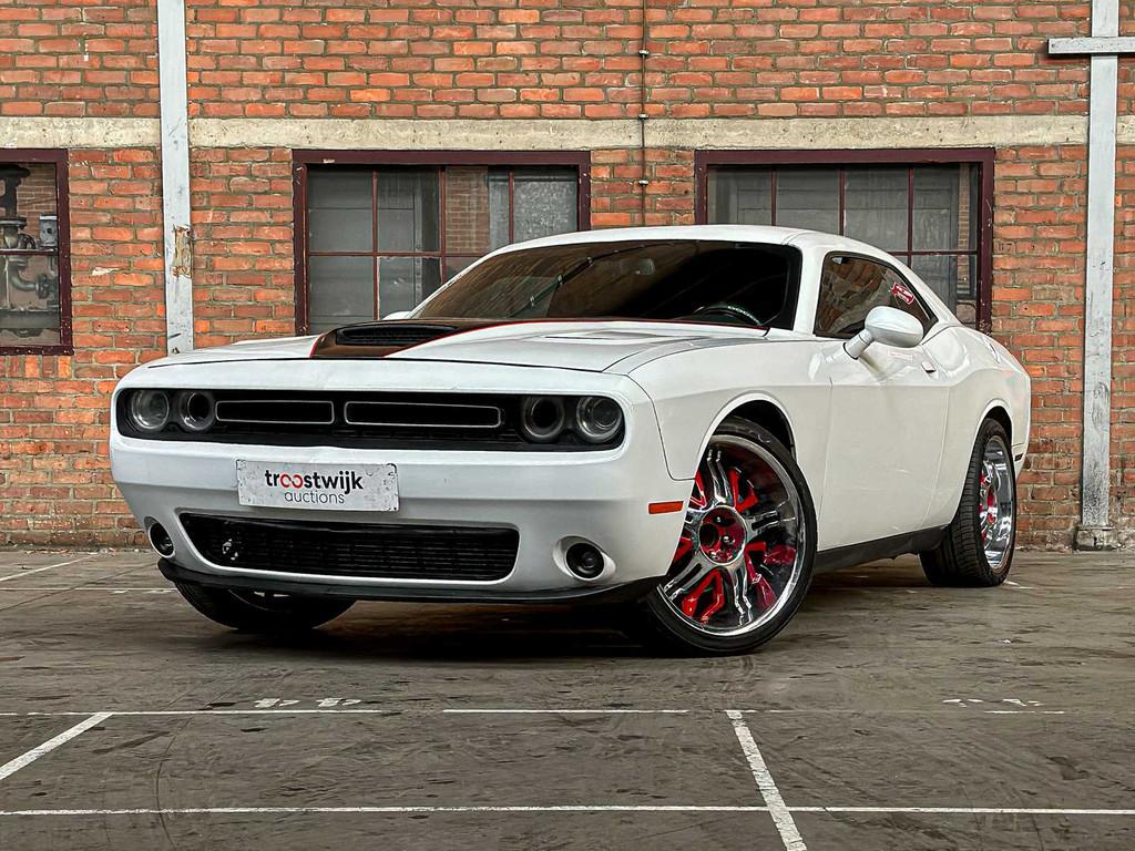 Dodge Challenger SXT 3.6 V6 305PK 2016, Auto's, Automaat, Gebruikt, Cabriolet, Bedrijf