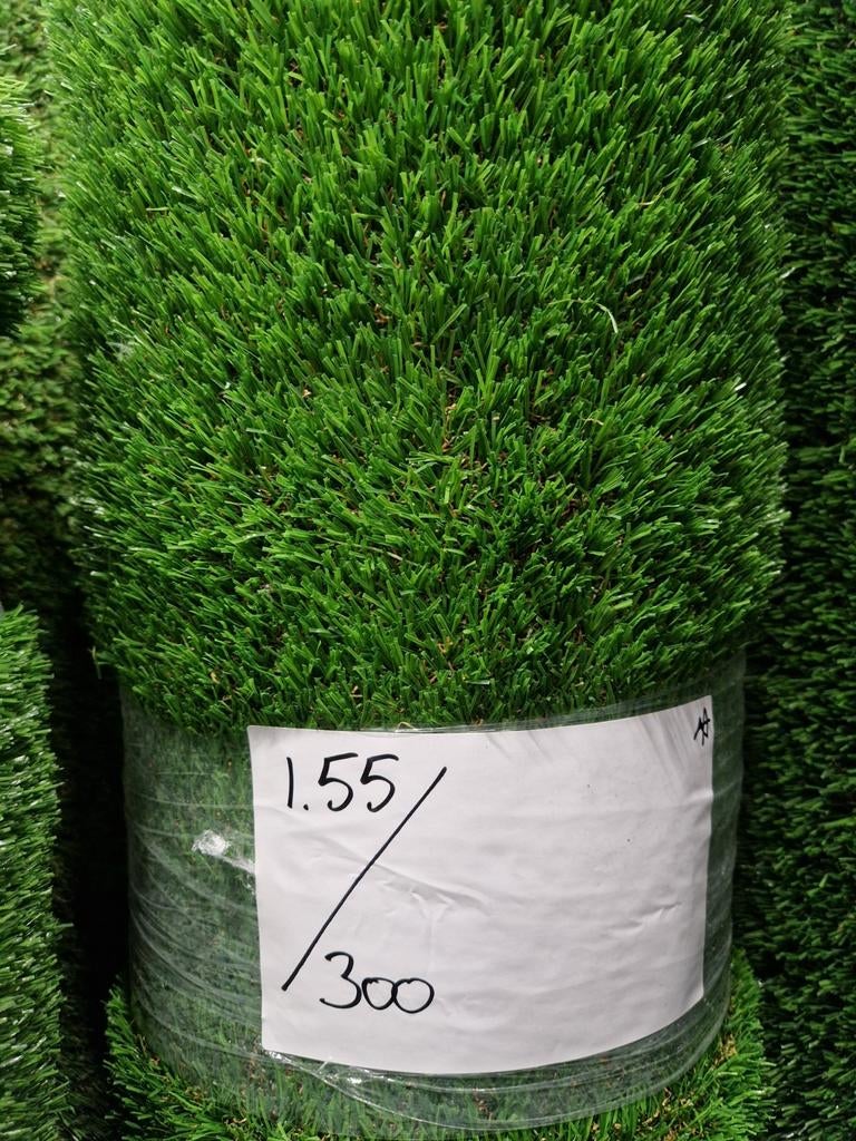 Kunstgras coupon 1.55 x 3.00 nieuw 27mm (4.6m2), Tuin en Terras, Gras en Kunstgras, Ophalen of Verzenden, Nieuw, 20 m² of meer