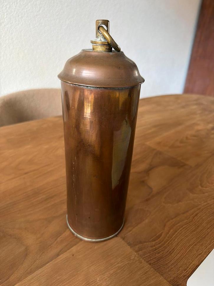 Antieke Koperen Warmwaterkruik - Victoriaans/Jaren '20, Antiek en Kunst, Antiek | Koper en Brons, Koper, Ophalen of Verzenden