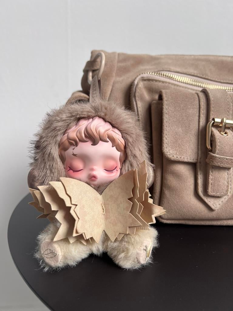 Skullpanda l'impressionnisme Teakwood. Popmart bag chain., Verzamelen, Verzenden, Nieuw, Overige typen