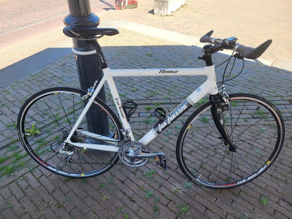 Jan Janssen Nemo Gran Turismo racefiets recht stuur Shimano, Overige merken, Jan Janssen, Gebruikt, Jan Janssen